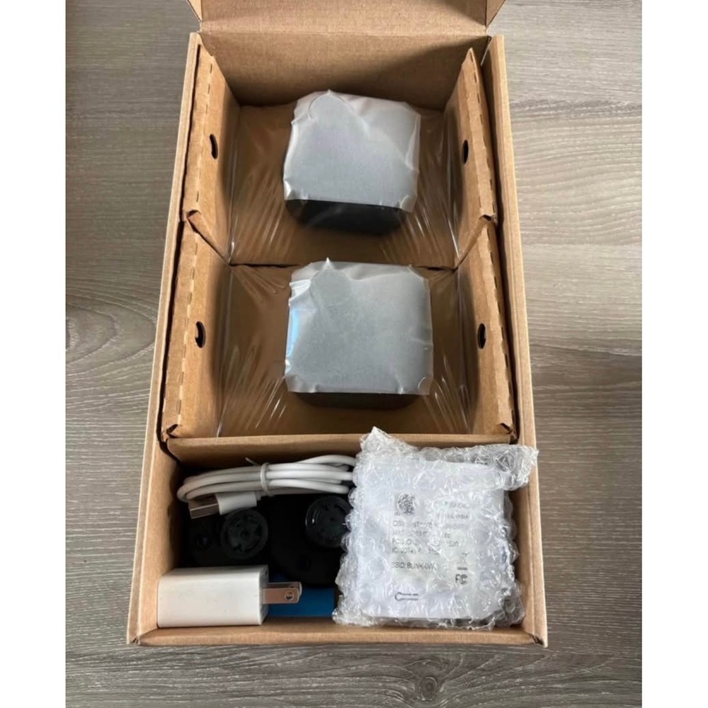 Blink Outdoor 4 Smart Security 2 Camera System Black BCM00401U Certified Refurb